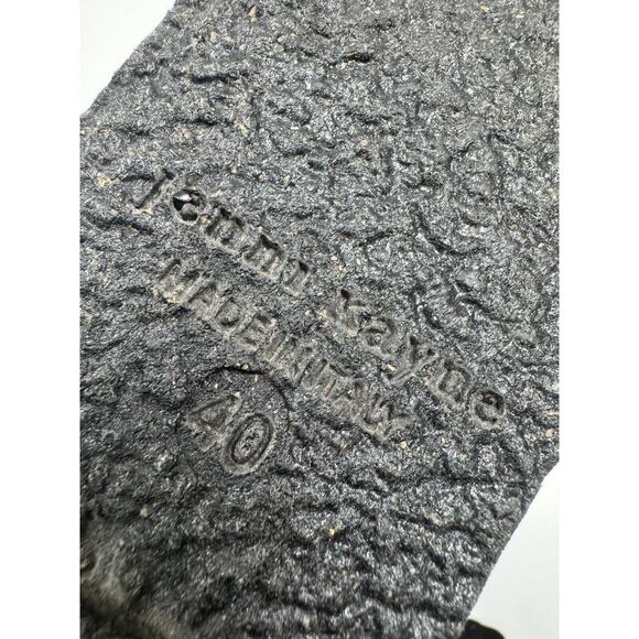 Jenni Kayne Booties Ankle Snow Boots Suede Shearling Lined Black Women’s 40 sz 9 - Picture 5 of 8